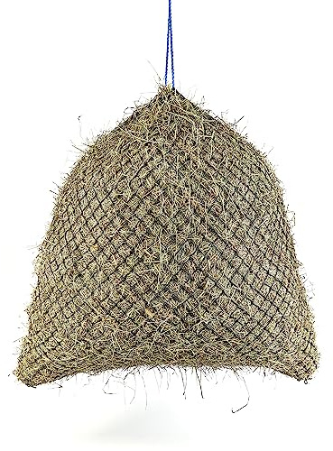 Shires Greedy Feeder Haynet – Slow Feeder Hay Net for Horses & Ponies, Extra?Strong Mesh, Small?Hole Design for Reduced Waste & Longer Feeding