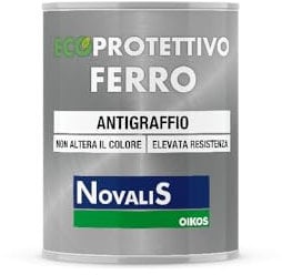 NOVALIS ECOFERRO PROTETTIVO PER METALLI 0,75 LITRI TRASPARENTE ACRILICO ANTIGRAFFIO IDROREPELLENTE