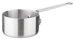 Vogue Aluminium Kitchen Saucepan 12cm - Small Sauce Pan for Cooking Soup, Milk, Eggs, Noodles K973
