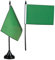 Digni® Drapeau de Table Unicolore Vert, Mini Drapeau - 10 x 15 cm