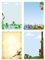 Briefpapiermappe - tierisch-witzig Mix 4x5 Blatt Briefpapier und 4x5 Briefumschläge Mix1+BU