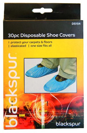 Blackspur BB-DS154 Disposable Shoe Cover Set