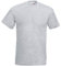 Fruit Of The Loom - T-shirt à manches courtes avec col ras du cou pour homme - Gris - Medium