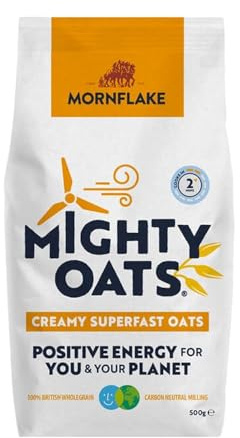 Mornflake Oats - Super Fast Breakfast 500g (Pack of 4)