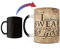 Morphing Mugs Harry Potter Hogwarts Magical Marauder's Map Heat Reveal Ceramic Coffee Mug - 11 Ounce (Parchment Paper Reveal) by Morphing Mugs