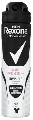 6er Pack - Rexona Deospray Men - Active Protection+ Invisible - 150ml