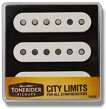 Tonerider - TRS2 - City Limits - Set de micros pour Stratocaster - Blanc (Import Royaume Uni)