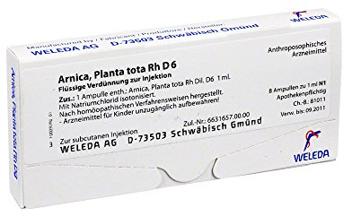 Arnica Planta Tota Rh D 6 Ampullen
