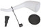 Lisle 18232 Offset Funnel with Cap & Lid Black