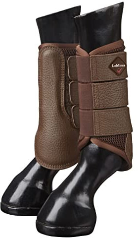 LeMieux Pro Sport Mesh Brushing Boots X Large Brown