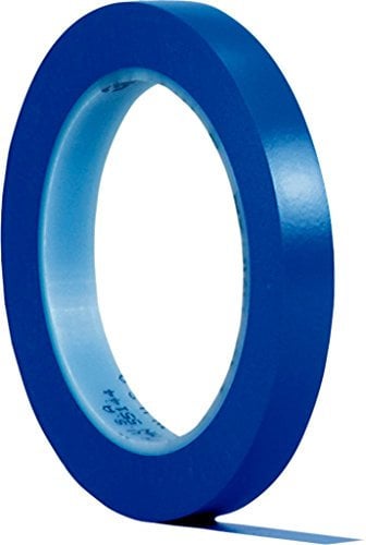 3M 471 Hochwertiges Weich-PVC-Klebeband, 38 mm x 33 m, Blau (24-er Pack)