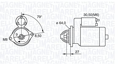 Magneti Marelli 063280045010 Starter