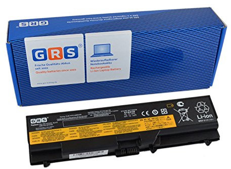 GRS Akku kompatibel mit Lenovo ThinkPad SL510, L420, W510, L512, T410, E525, T410i, T510, L412, L510, L410, T510i Serie, Laptop Batterie 4400mAh, 10.8V/ 48Wh