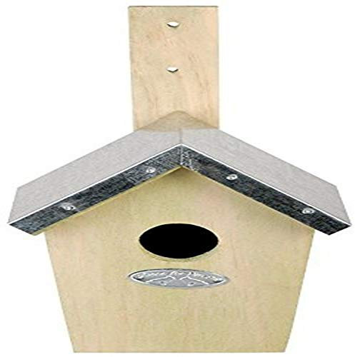 Esschert Design NKGG 30 x 15 x 13 cm, aus Holz, mit Nistkasten, braun
