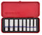 KING TONY 3508MR Coffret de Douilles Longues Métrique, Set de 8, 3/8