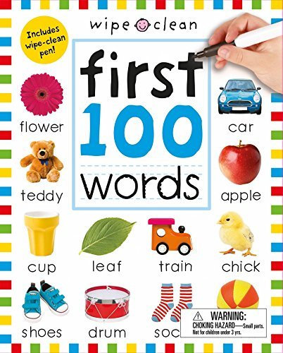 Wipe Clean First 100 Words by Roger Priddy (2016-03-29)