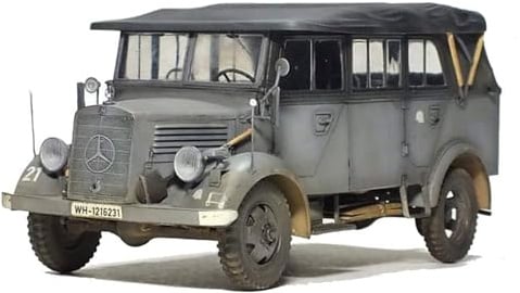 Miniart 1:35 Scale L1500A (Kfz.70) German Personnel Car Plastic Model Kit