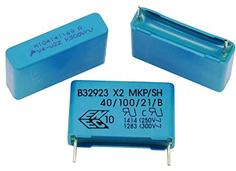 20x MKP Entstörkondensator Radial 0,22µF 300V AC Epcos B32923A3224K000 220nF