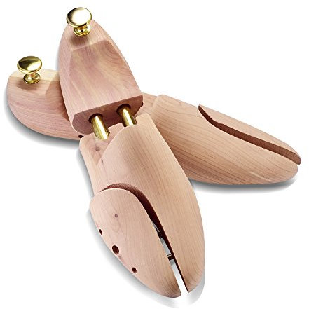logei® 1 Paio di Scarpe-Alberi; Alberi di Scarpe in Legno di Cedro di Alta qualità Adatto a Scarpe in Taglia 35-36