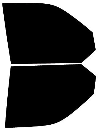PSSC Pre Cut Front Car Window Films for VW T5 Crew Cab 2007 20% Dark Tint