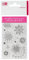 Efco Stempel Clear Sterne 01 A7 / 74 x 105 mm 11-teilig transparent, Kunststoff, farblos, 11 x 8 x 2 cm