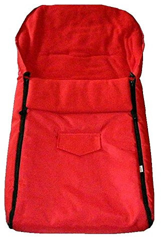 Amigos Fußsack mit Fleece 90 cm Rot
