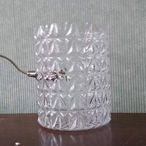 LITECRAFT Table Lamp Decanter Vase Style E14 Base Fitting - Clear Clearance