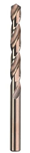 kwb Cobalt HSS-E Metallbohrer Ø 10 mm mit speziellem Spitzenanschliff für exzellente Maßgenauigkeit beim Bohren von schwer zerspanbaren Stoffen mit Akkuschraubern und Bohrmaschinen
