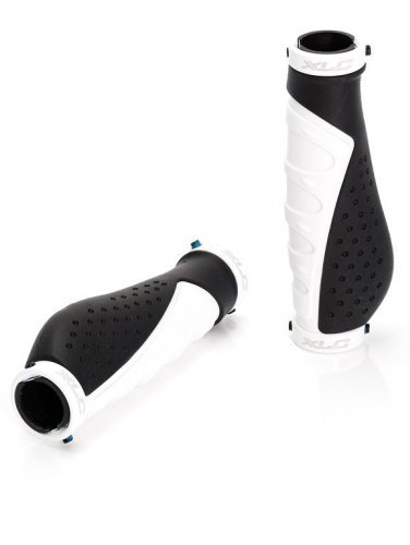 XLC Lenkergriffe Ergonomic GR-S07, 140 mm / 140 mm, weiß, GR-S07