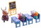 Peppa Pig 0416012 Toy Classroom, Multicoloured