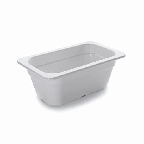 LACOR 66410E GN-Behalter Melamine GN1/4 265 x 162 x 100 mm | Langlebiges Profi-Utensil; entwickelt für optimale Leistung und schnelle, unkomplizierte Reinigung in der Spülmaschine