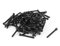 sourcing map 100 PCS Edelstahl Senkschrauben mit Innensechskant gerändelt Schraube M2,5 x 25 mm de