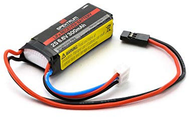 Spektrum- Baterías y Cargadores, Color Gris/Plateado (Horizon Hobby SPMB300LFRX)