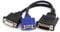 cablecc DMS-59pin mâle à double câble d'extension répartiteur femelle DVI VGA RGB 15 broches pour carte graphique PC