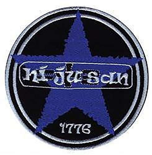 Ni Ju San - Aufnäher, Farbe: Schwarz/Blau