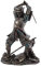 Top Collection Veronese Samurai-Krieger im Kampf, japanische Statue