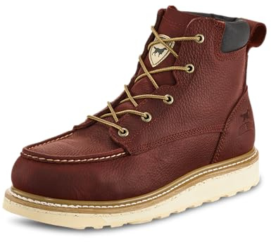 Irish Setter, Ashby, Men's, 6, Aluminum Safety Toe, Work Boot, Brown, 10.5 D (Medium)
