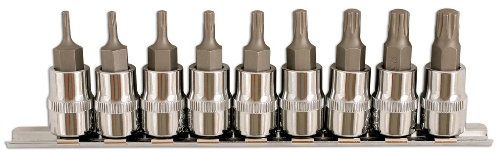 Laser 5213 Torx Plus Bit-Satz, 9-teilig, 1 cm Durchmesser