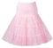 Boolavard 1950 Petticoat Reifrock Unterrock Petticoat Underskirt Crinoline für Rockabilly Kleid (Rose, S-M (EU 32-40))