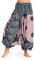 PANASIAM Aladin Pants Mandala 2, Black n White L