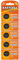 5 x CR1632 3V Lithium Knopfzelle 120 mAh EINWEG Markenware EASTCELL