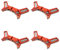 Toolzone 4pc 100mm (4) Corner and Mitre Clamp