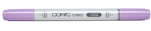 COPIC Ciao Marker Typ V - 04, Lilac, vielseitiger Layoutmarker, mit einer mittelbreiten und einer Brush-Spitze