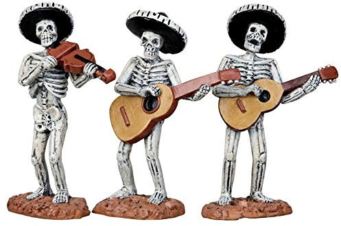 LEMAX - Skeleton Mariachi Band 12884 Figur Halloween Spookytown