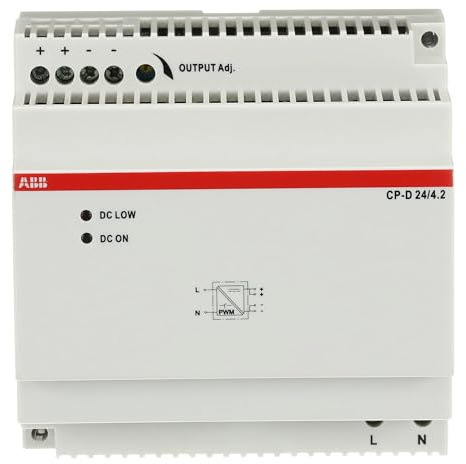 ABB CP-D DIN-Schienen Netzteil Geschalteter Modus 240V ac AC / 4.2 A 24V dc DC 100 W