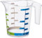 Rotho Domino Messbecher 0.5l mit Skala, Kunststoff (PP) BPA-frei, transparent, 0,5l (15,8 x 10,1 x 12,7 cm)