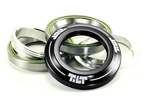 Tilt Full Integrated Headset 1 1/8 Stunt-Scooter Steuersatz (Schwarz)