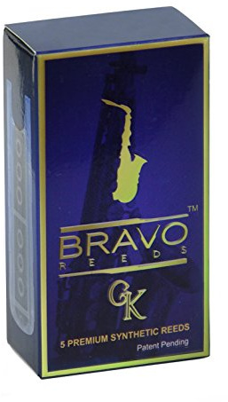 Bravo Synthetic Reeds for Alto Saxophone - Strength 2.0, Model BR-AS20