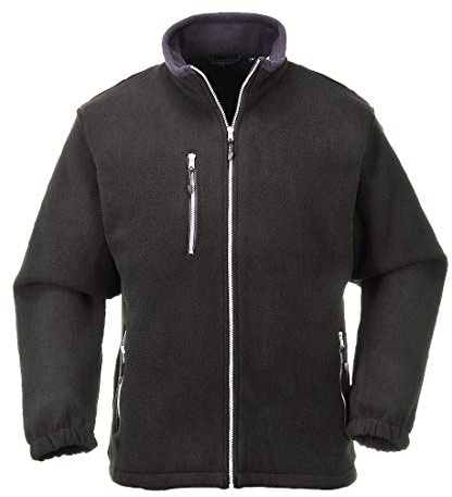 Portwest City Fleece, Size: XXXL, Colour: Black, F401BKRXXXL