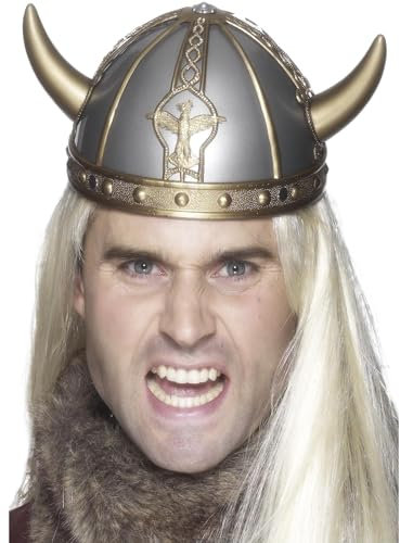 Smiffys Casque de viking, avec cornes